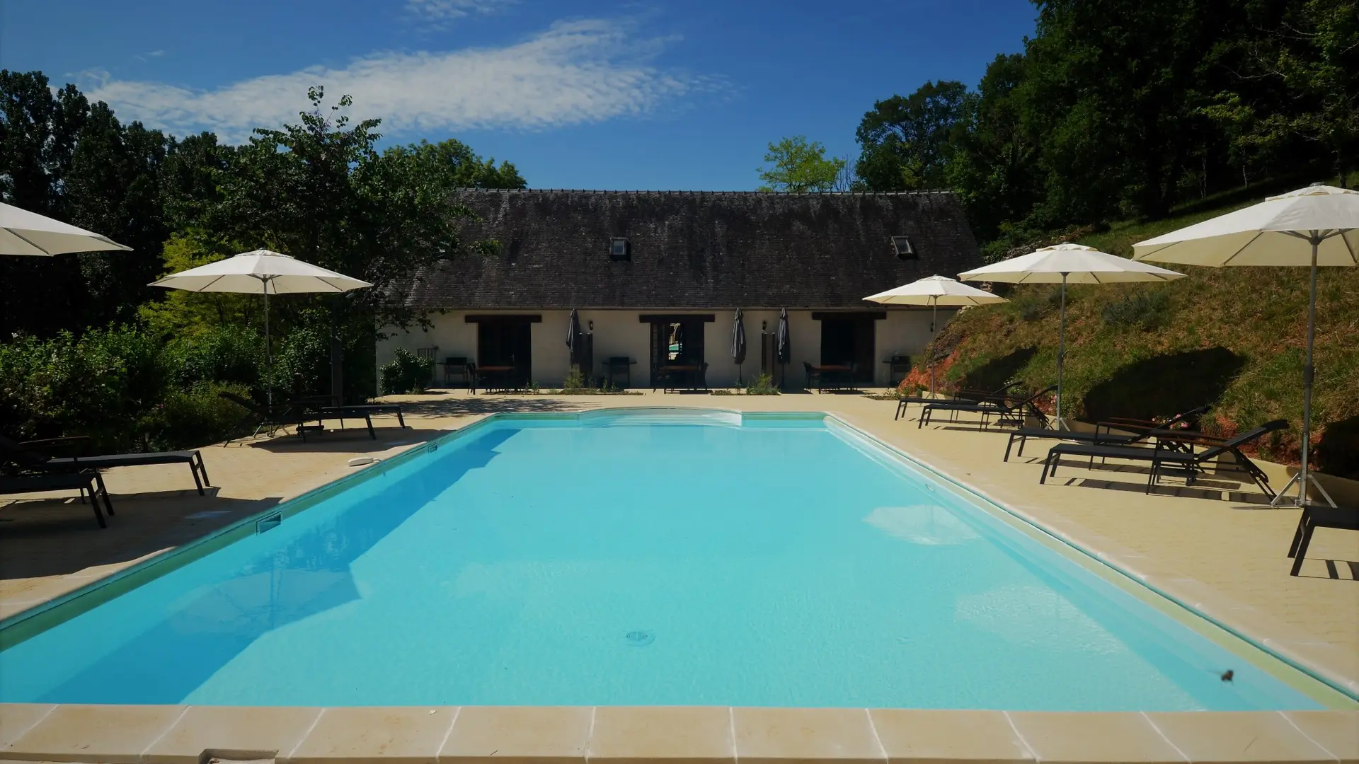 Le Manoir - Souillac - piscine