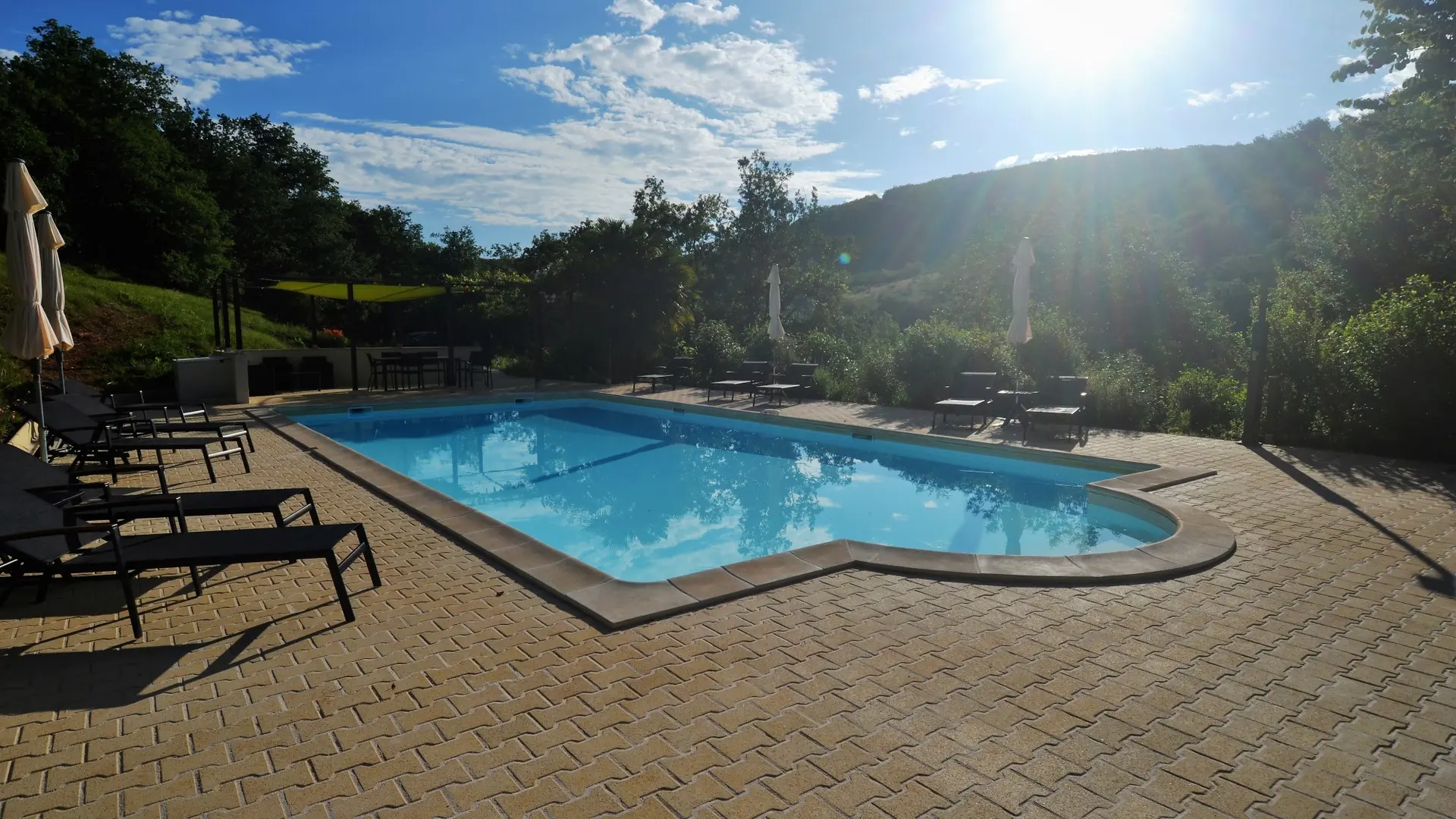 Le Manoir - Souillac - piscine