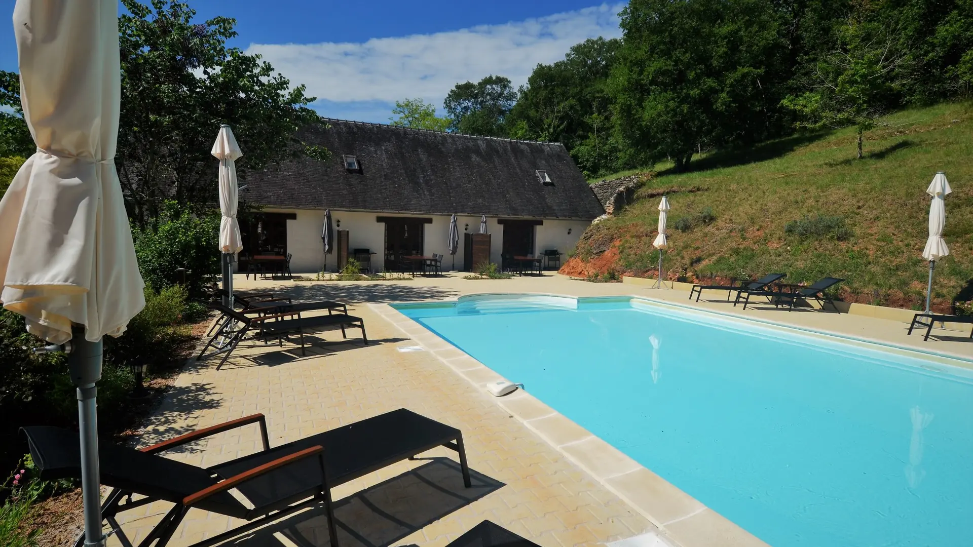 Le Manoir - Souillac - piscine