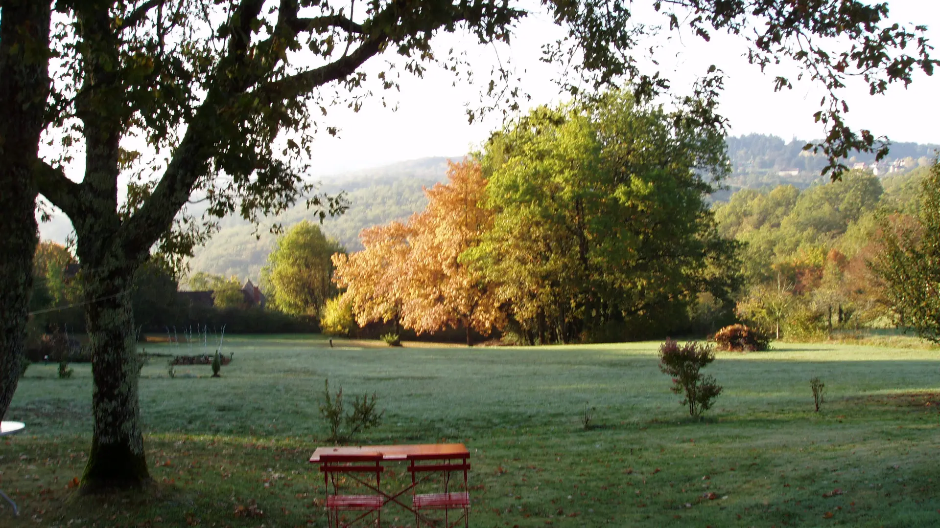 Le jardin en automne