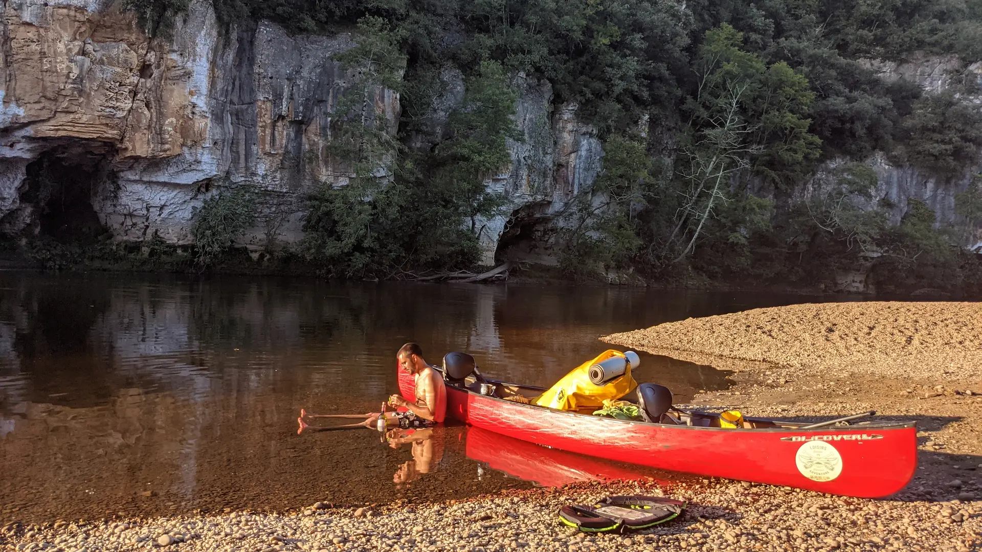 canoë river trip