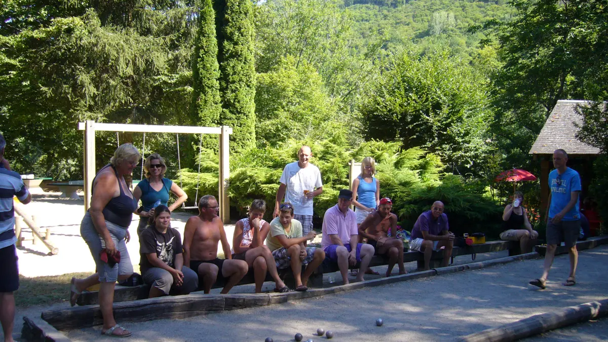 Pétanque - Camping le Vaurette - Argentat - Vallée de la Dordogne