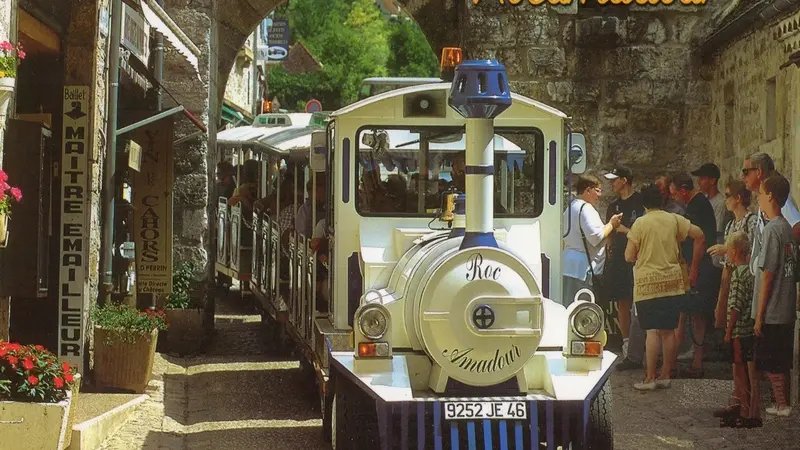 Petit Train Rocamadour - Traversée Cité