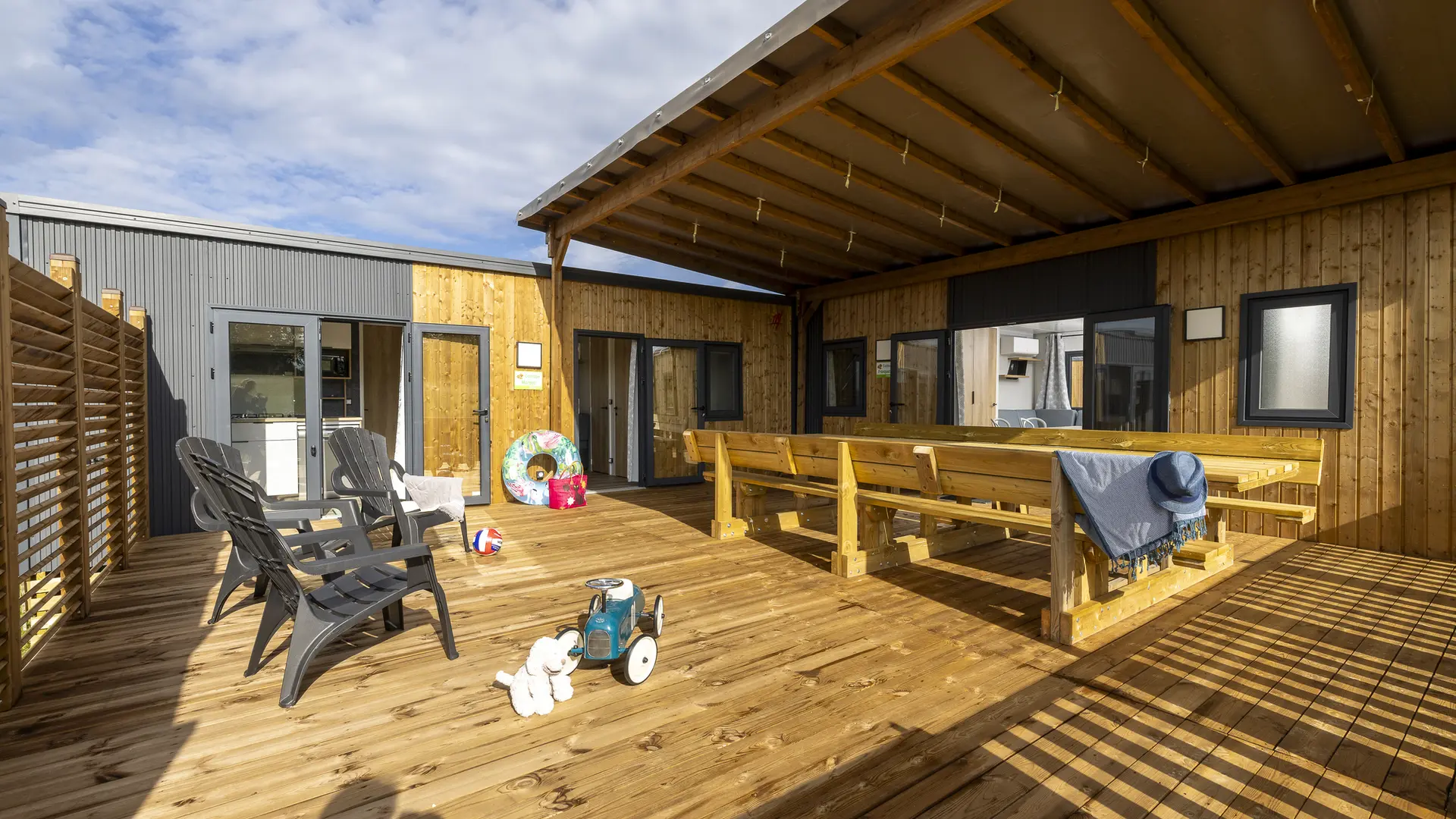 Terrasse du cottage 