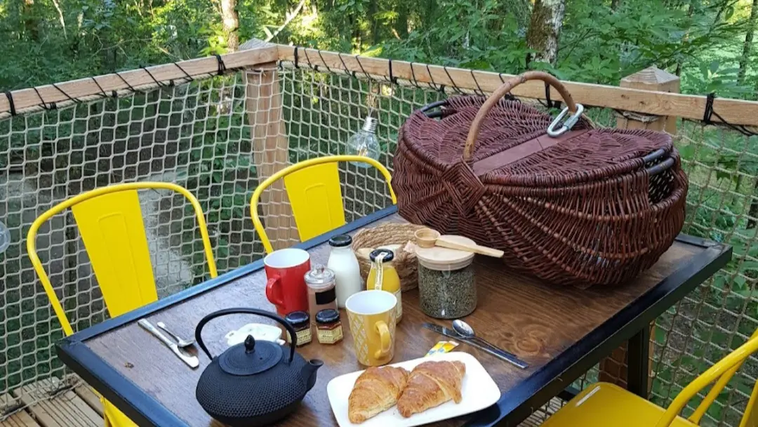 Un repos bien mérité en terrasse