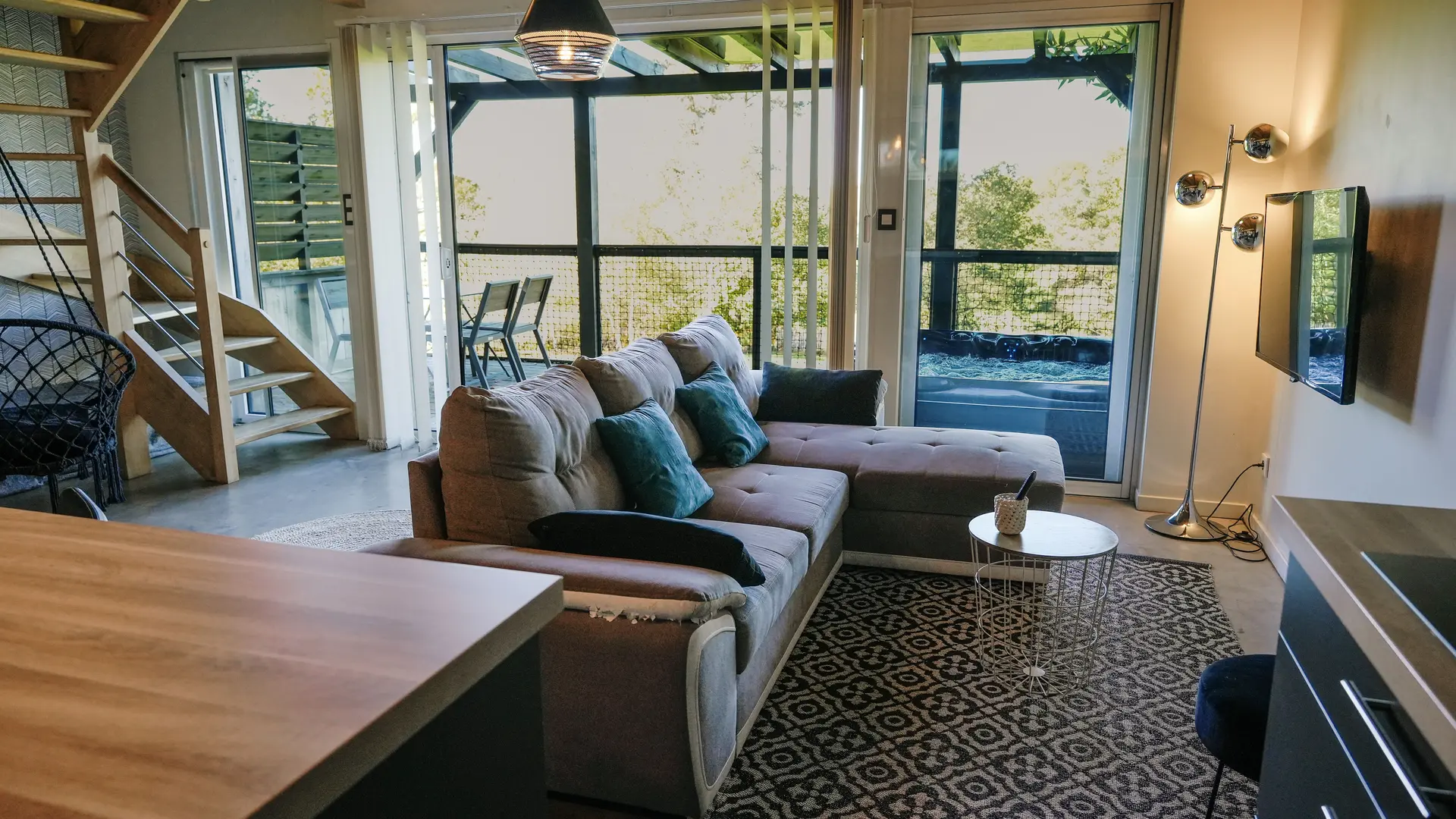 vue depuis cuisine - Marcel