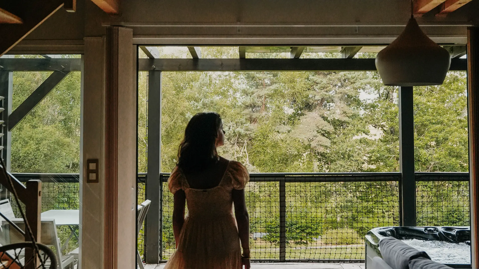 Vers la terrasse - Irma