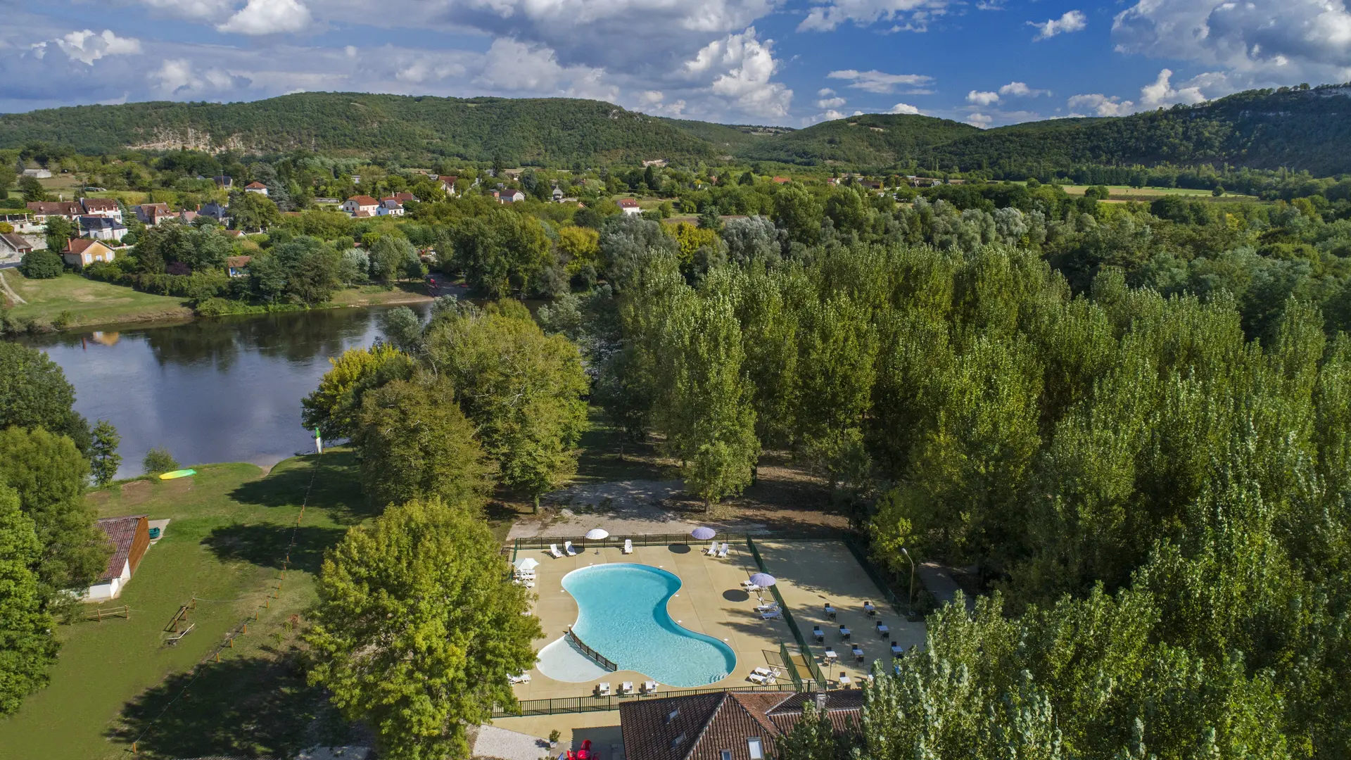 St-Sozy - Les Borgnes - Vue Aérienne