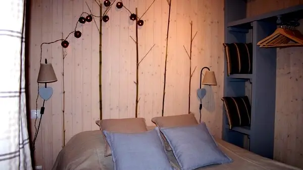 Chambre d'un chalet