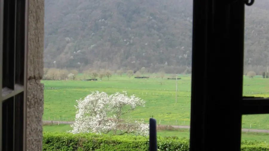 Vue depuis la chambre La Dordogne - Le Pradel - Monceaux-sur-Dordogne