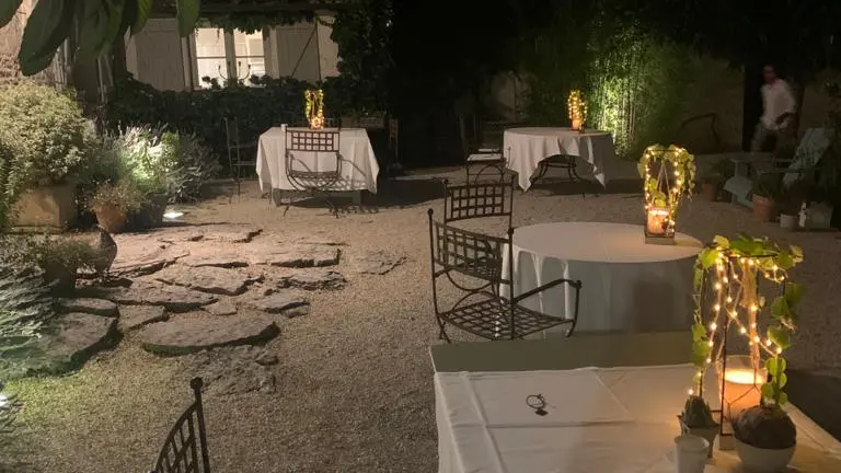 Le Manoir de malagorse by night