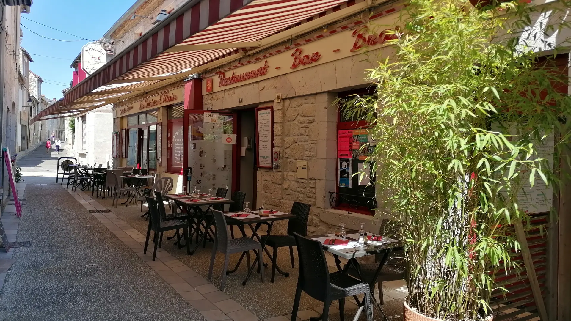 la cuisine d'Alain terrasse rue Antoine Dubois Gramat