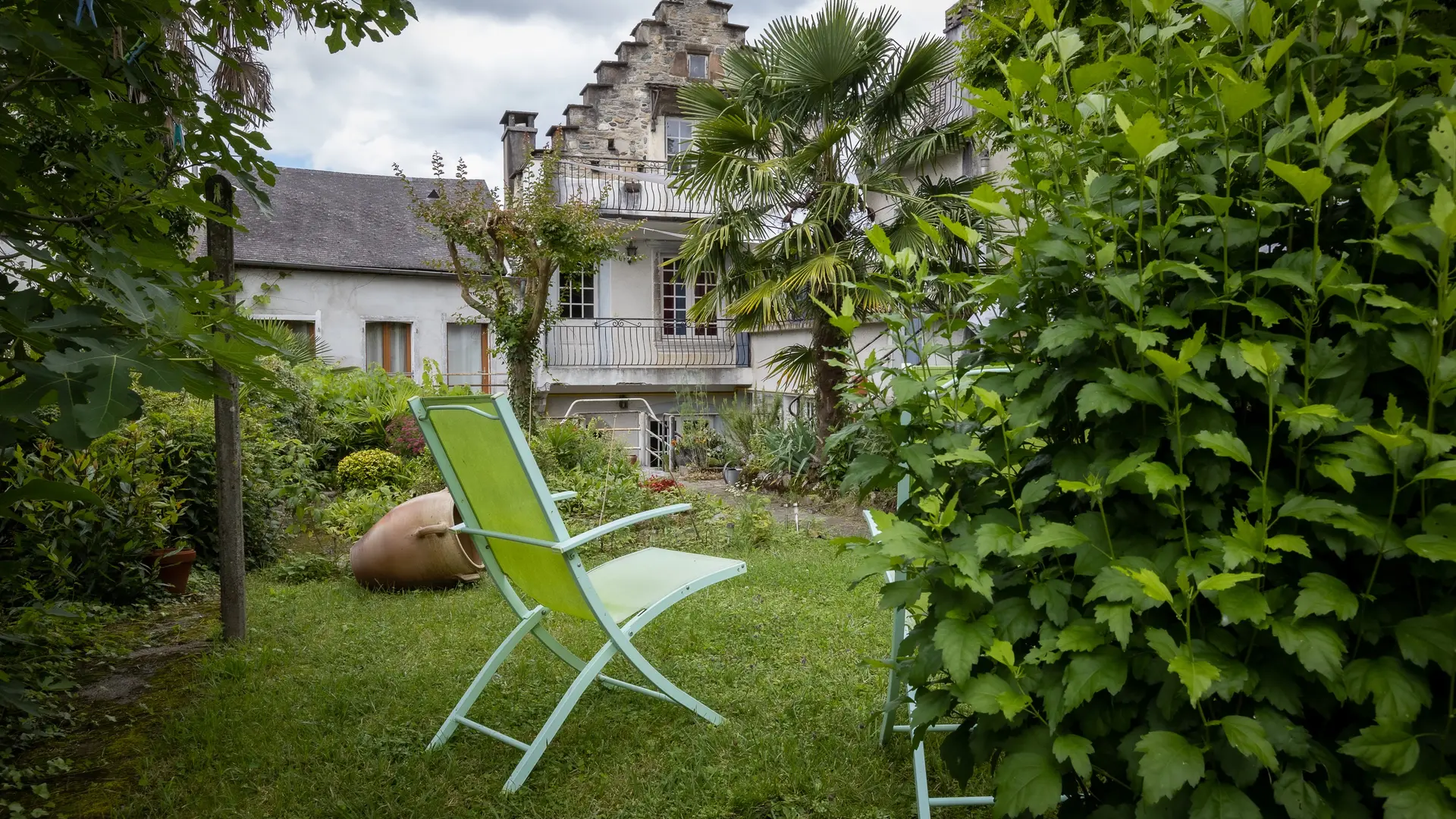 L'Oustal côté jardin