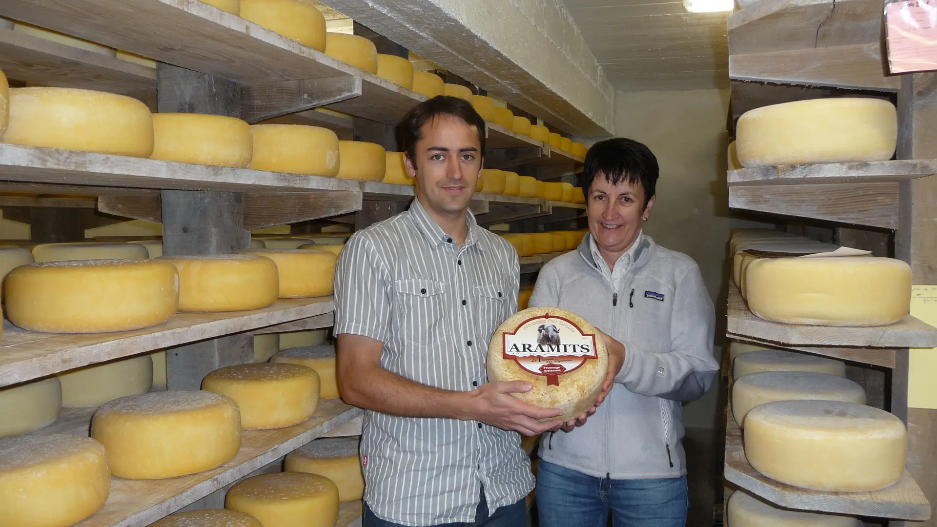 Saloir à fromages de la fromagerie du Pays d'Aramits