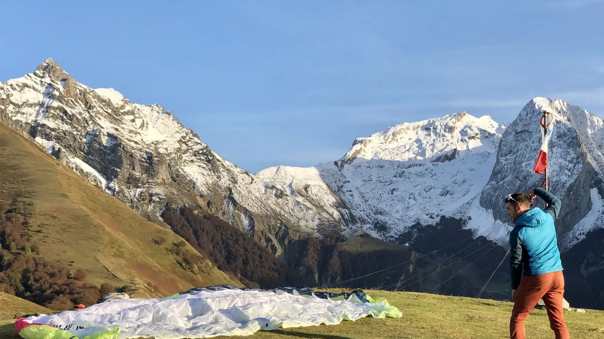 L'école de parapente Air Attitude en vallée d'Aspe