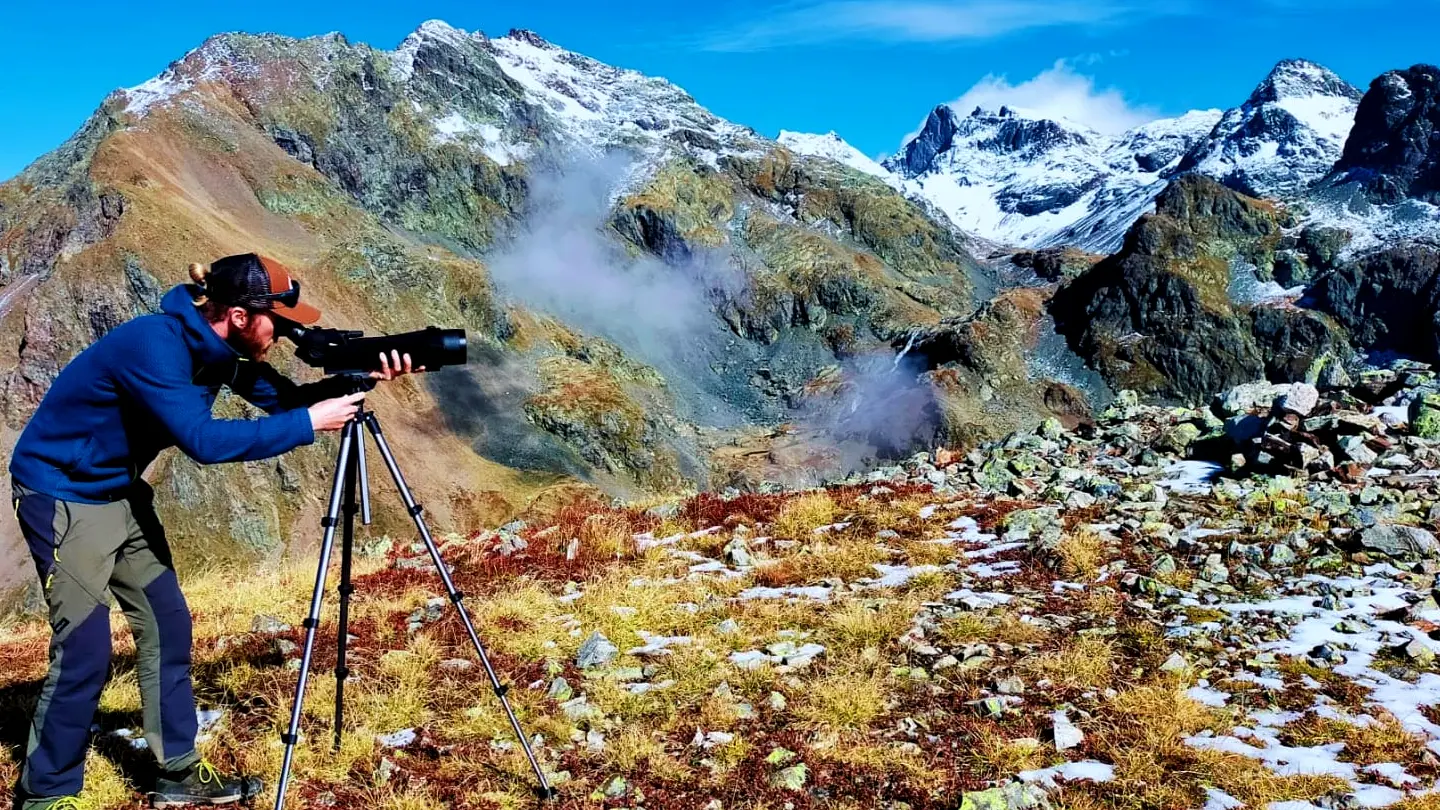 Observation en montagne