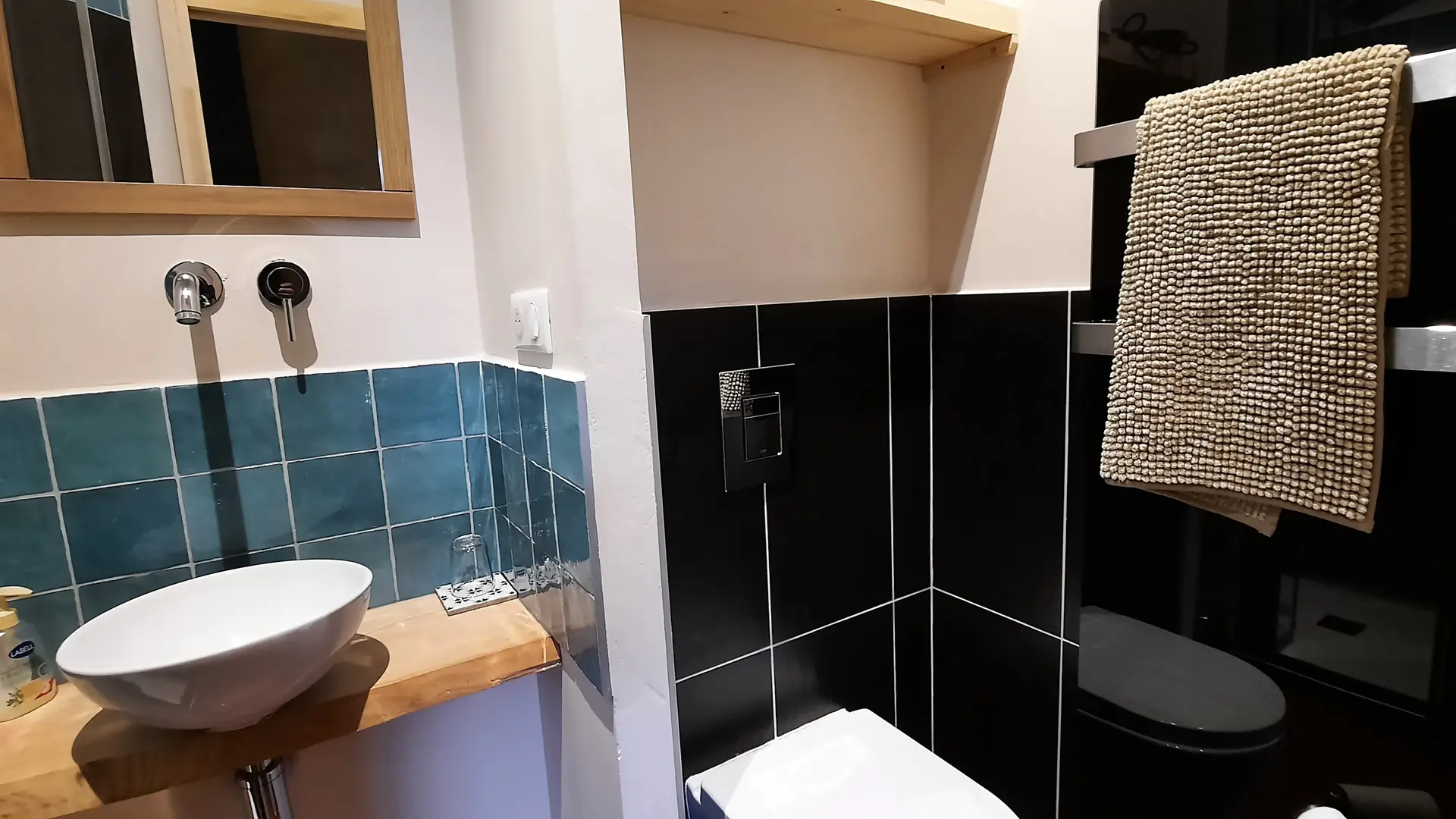 Salle de bain privative Auberge Spa Transhumance & Cie