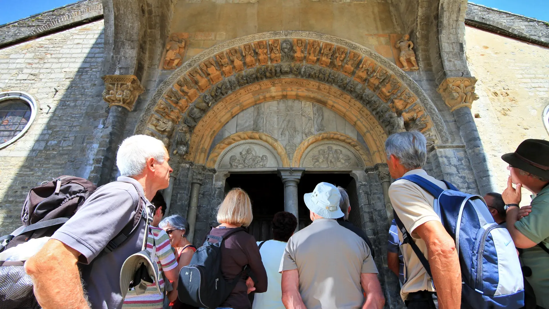 Oloron Sainte-Marie - Portail Cathedrale Sainte-Marie (Nicolas Fernandez)