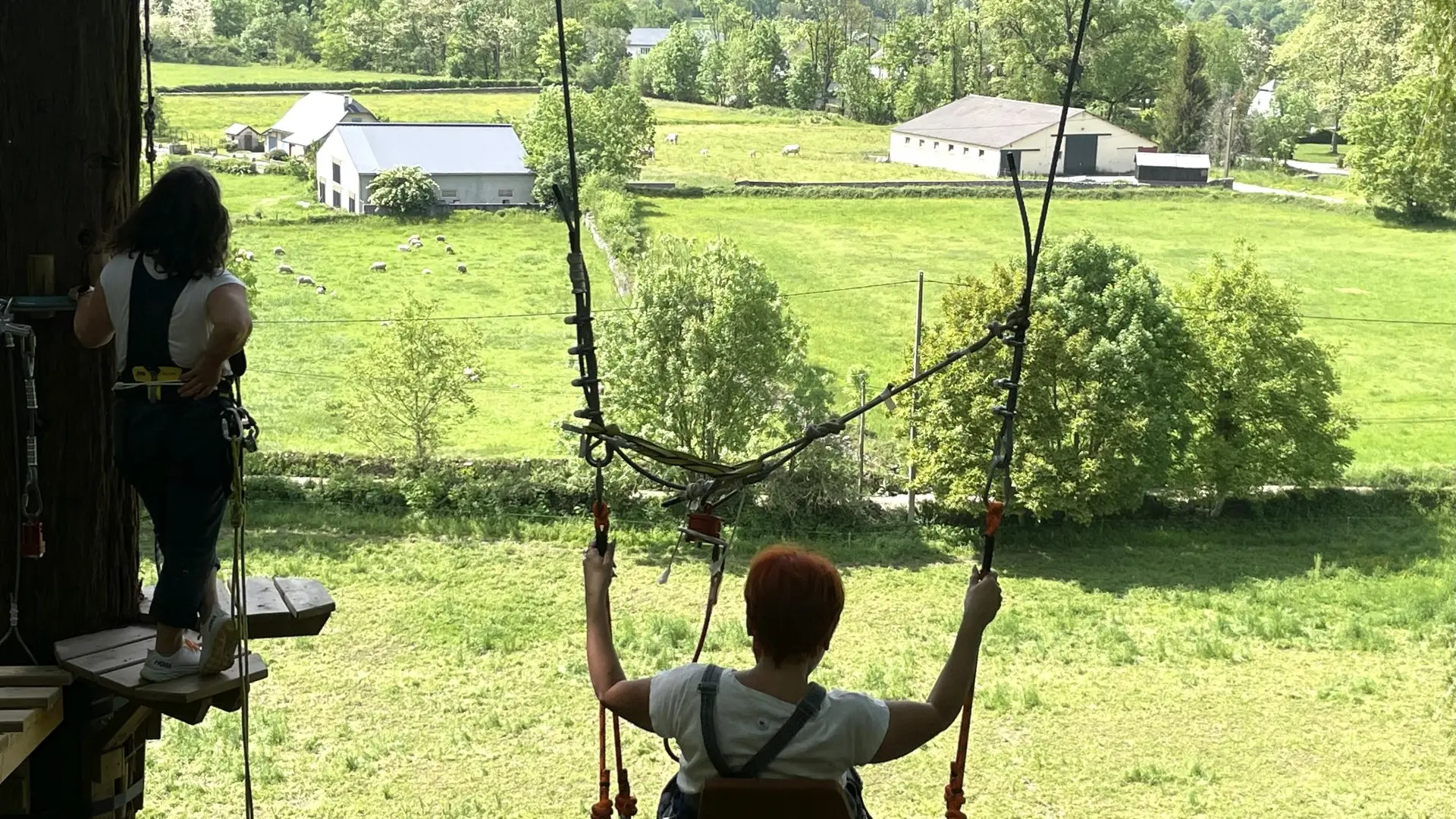 ACCOUS AVENTURE - Balancoire (©OTHB)