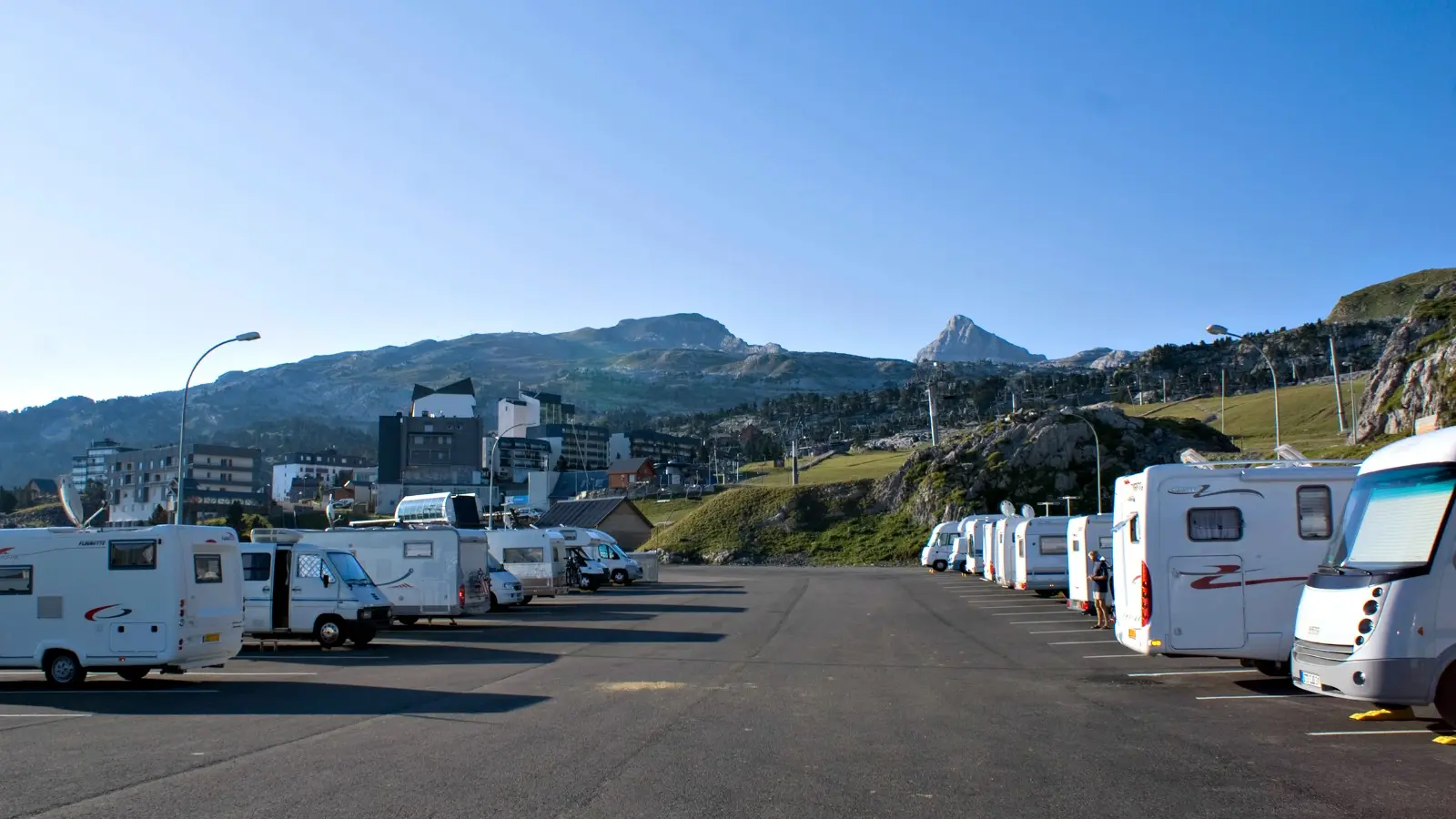 Aire de camping-cars de La Pierre Saint-Martin - Eté