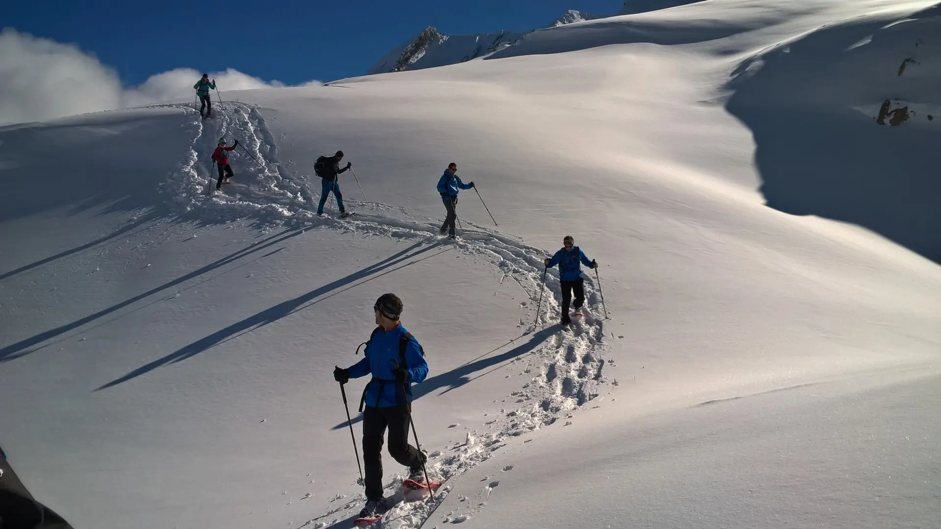 Sortie groupe en raquettes à neige au départ de La Pierre Saint-Martin