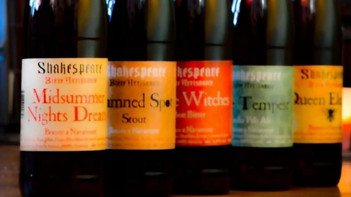Bières artisanales Shakespeare - Bières