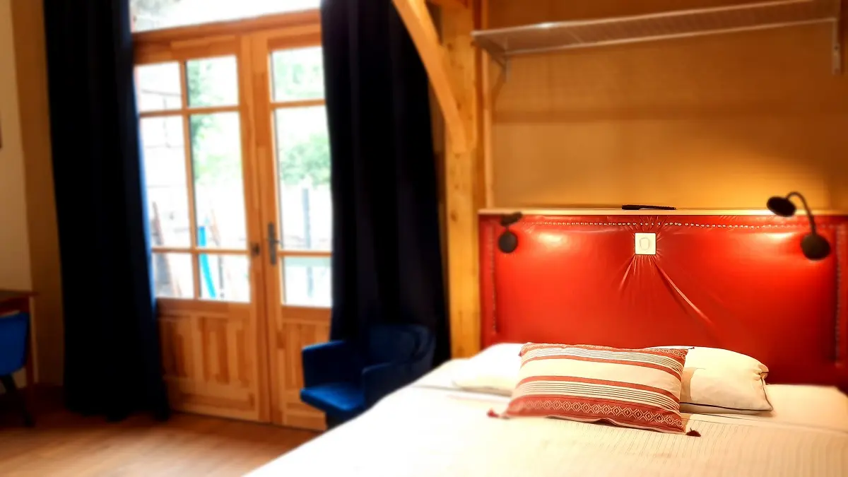 Chambre double  Auberge & Spa Transhumance & cie