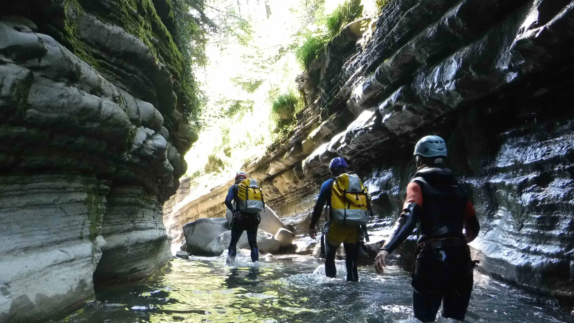 Sortie canyoning