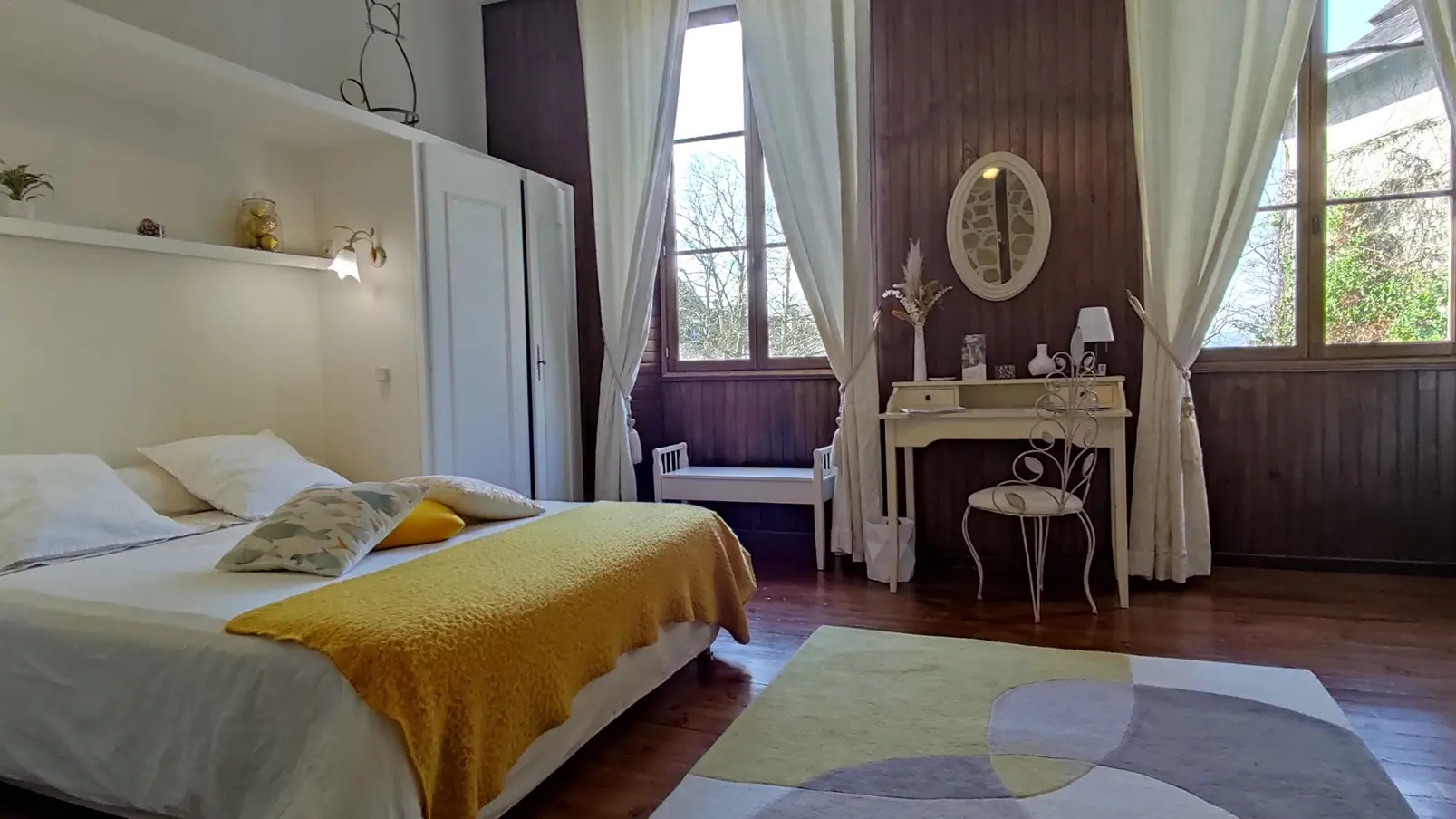 Chambre Barétous confortable et authentique avec colombages