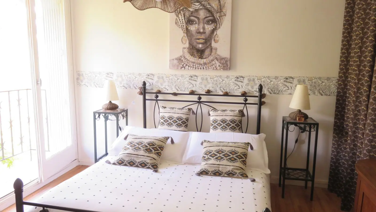 Chambre avec balcon