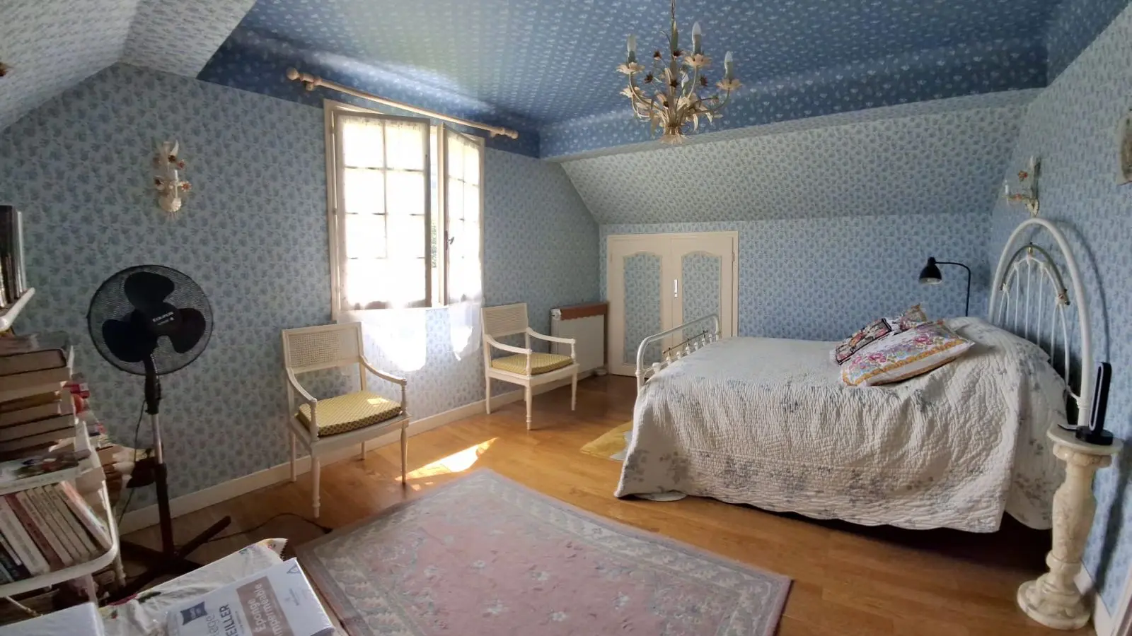 Chambre bleue