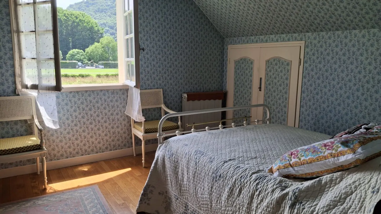 Chambre bleue