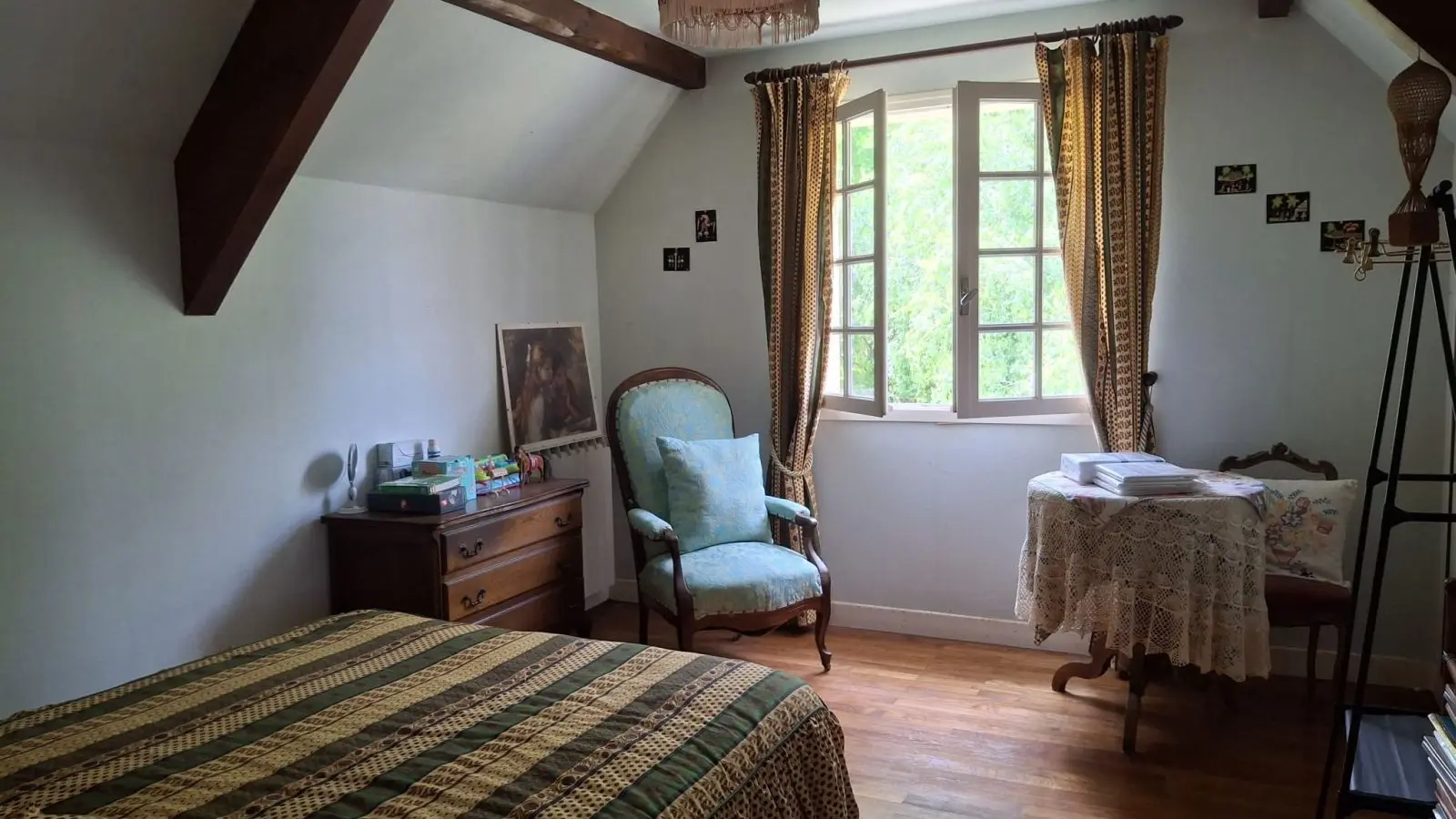 Chambre verte