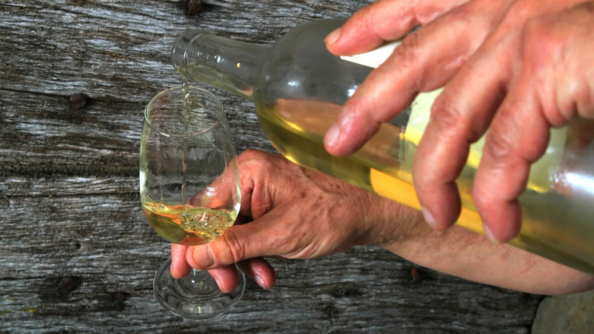 Dégustation de vin de Jurançon au Clos Guirouilh à Lasseube