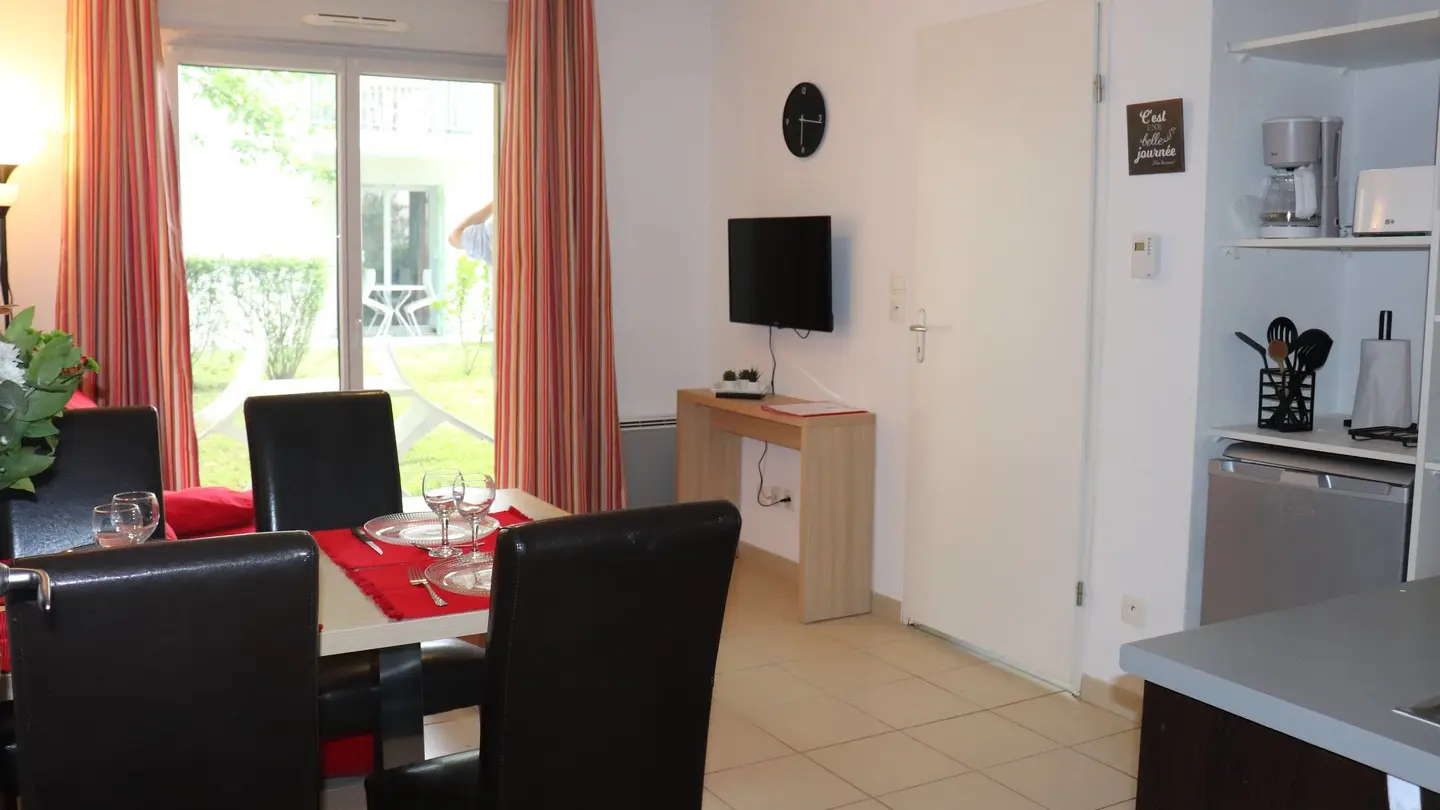 T2 Jardinet Résidence de la Source