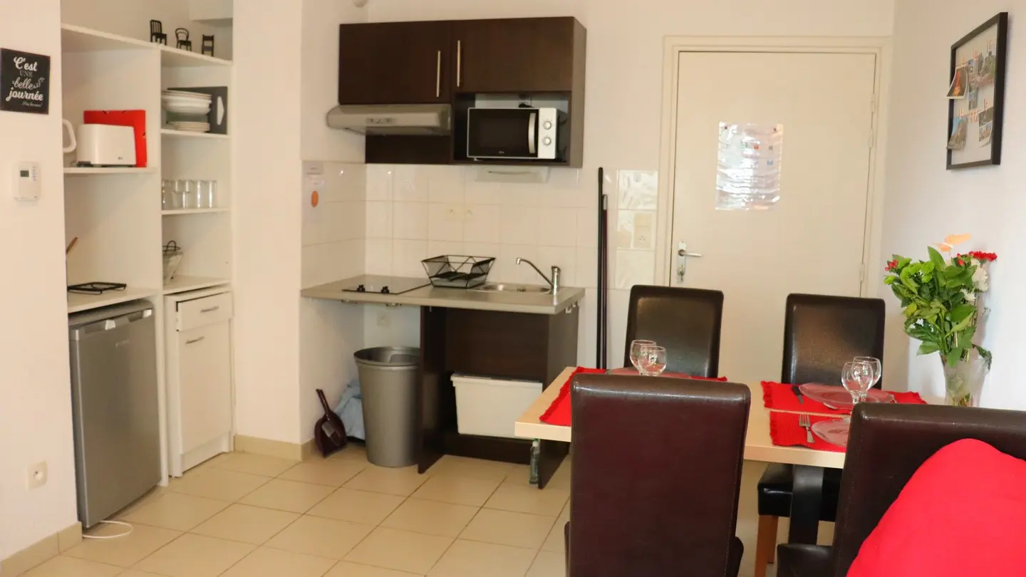 T2 Jardinet Résidence de la Source