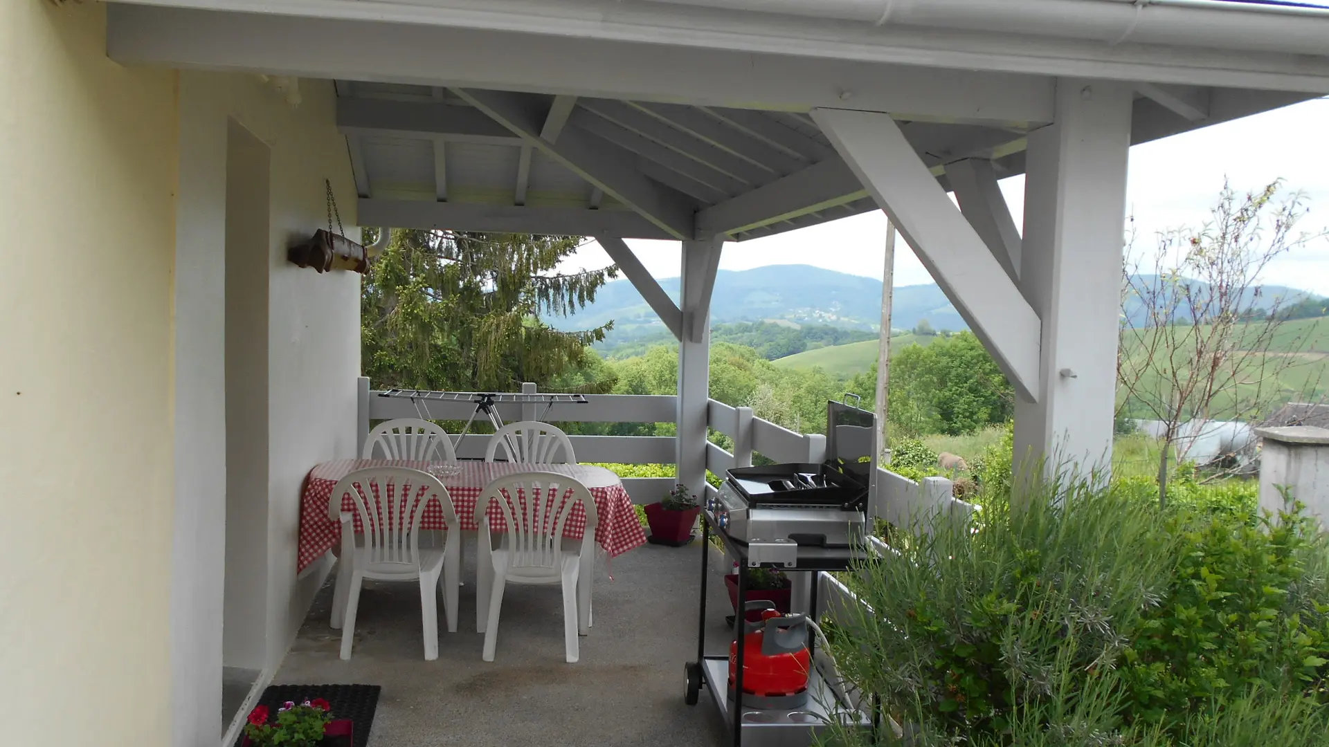 Autre vue de la terrasse