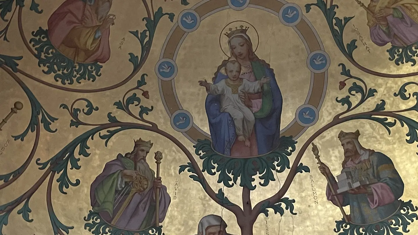 Détail intérieur église Sarrance - OTHB (5)