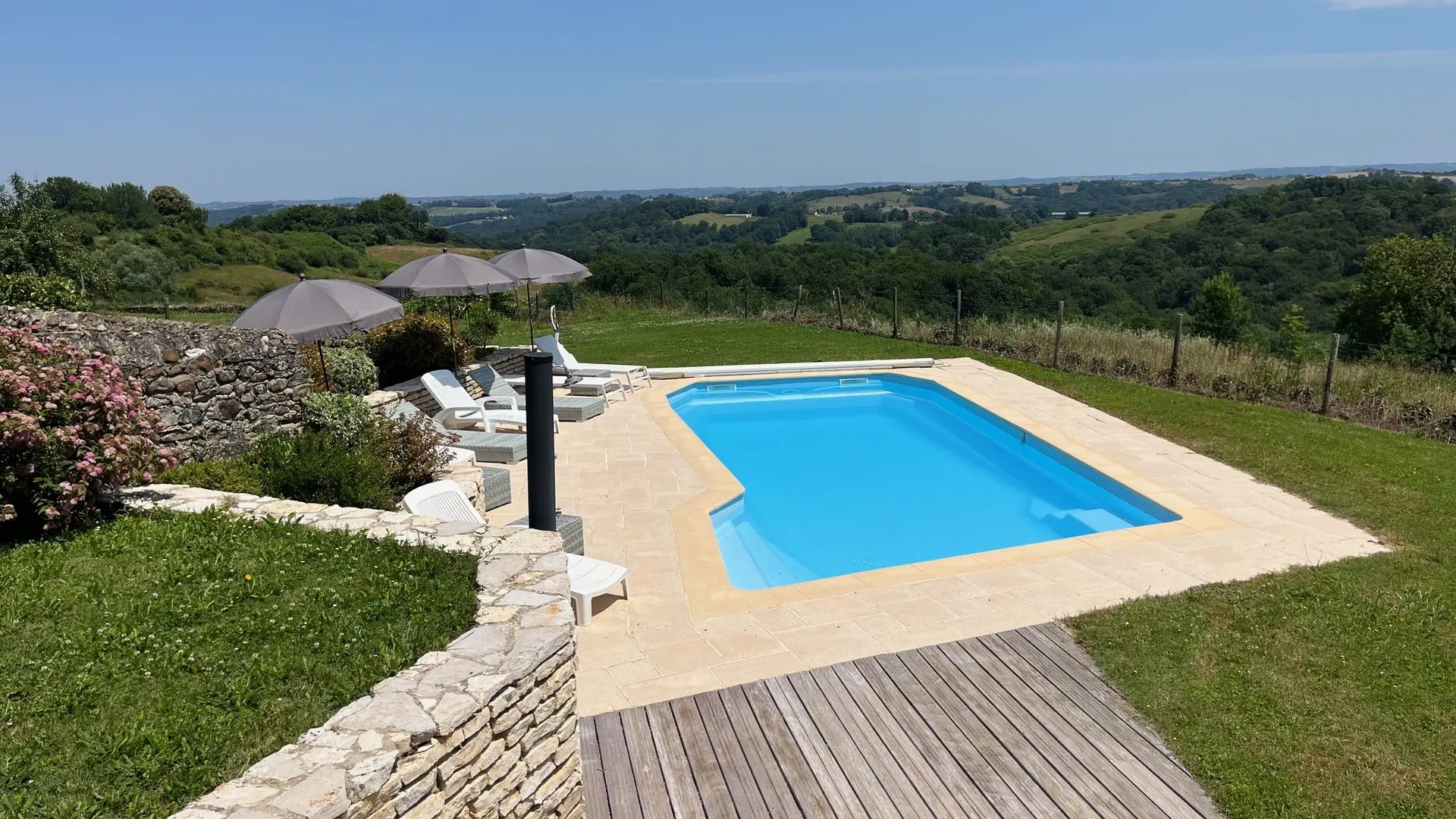 Domaine Cherps - piscine