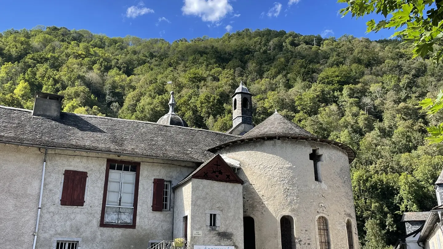 Extérieur église Sarrance - OTHB