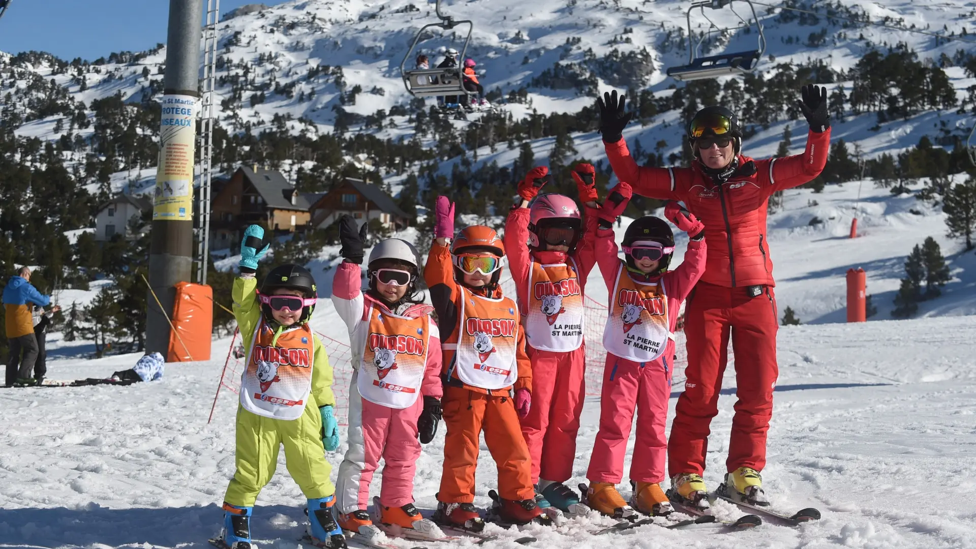 Cours collectif ski alpin