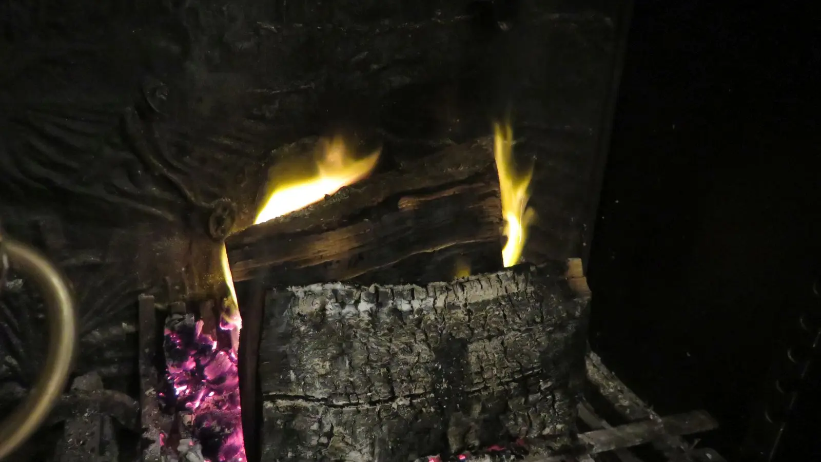 Feu de cheminée