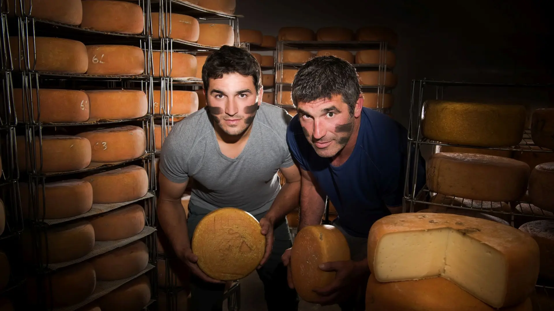 La Ferme Salies-Salet (Jean-Marc et Maxime) dans le saloir à fromages