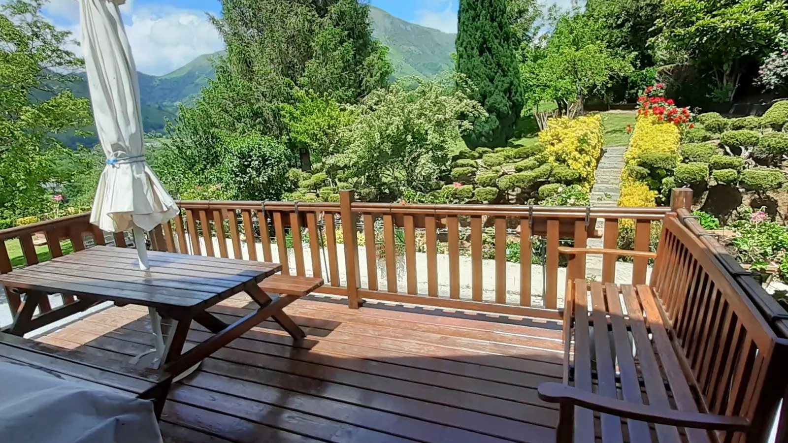 Gîte La Grange - Terrasse 1