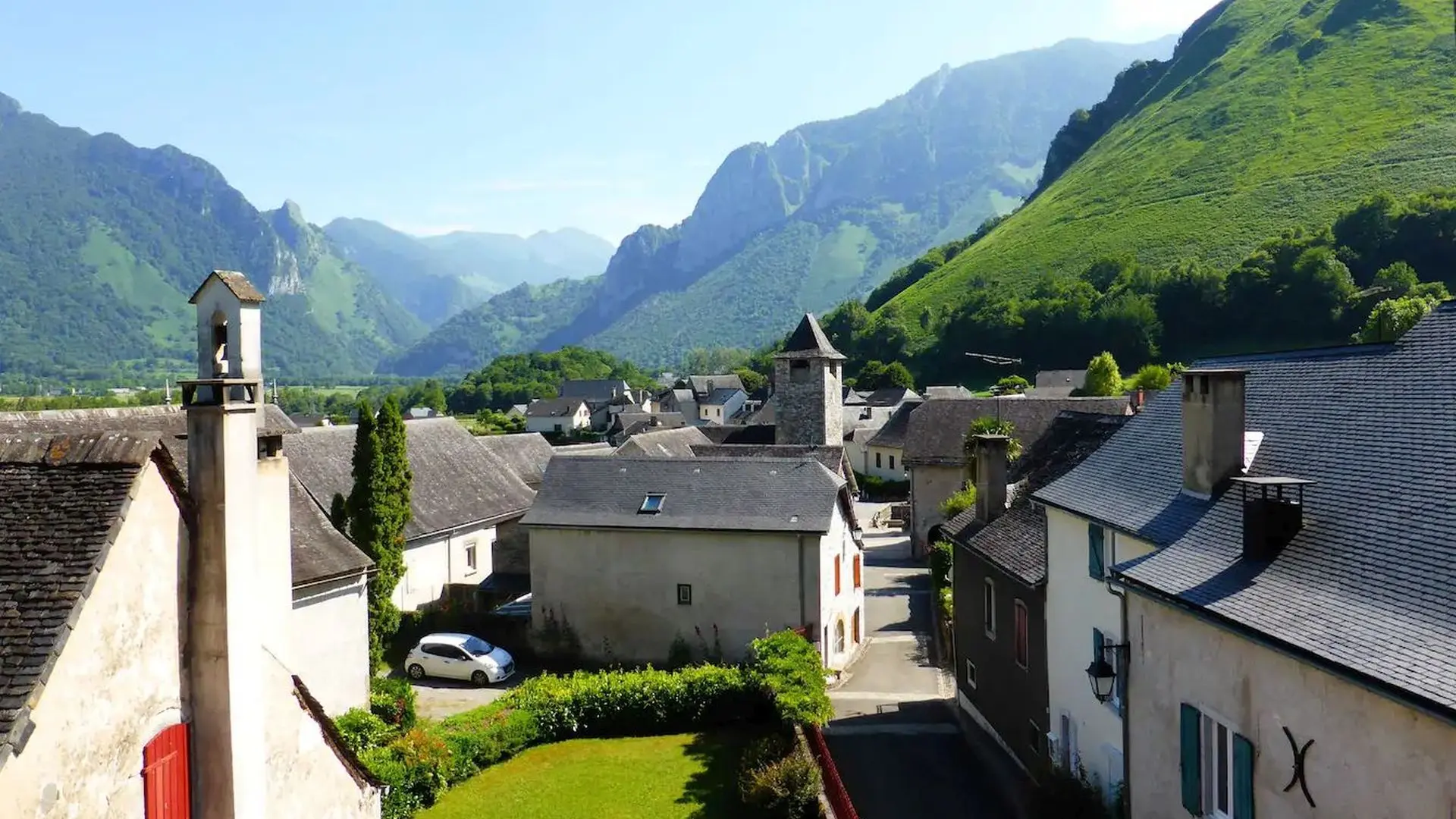 Gîte de groupe Izarda - Vue sur la montagne