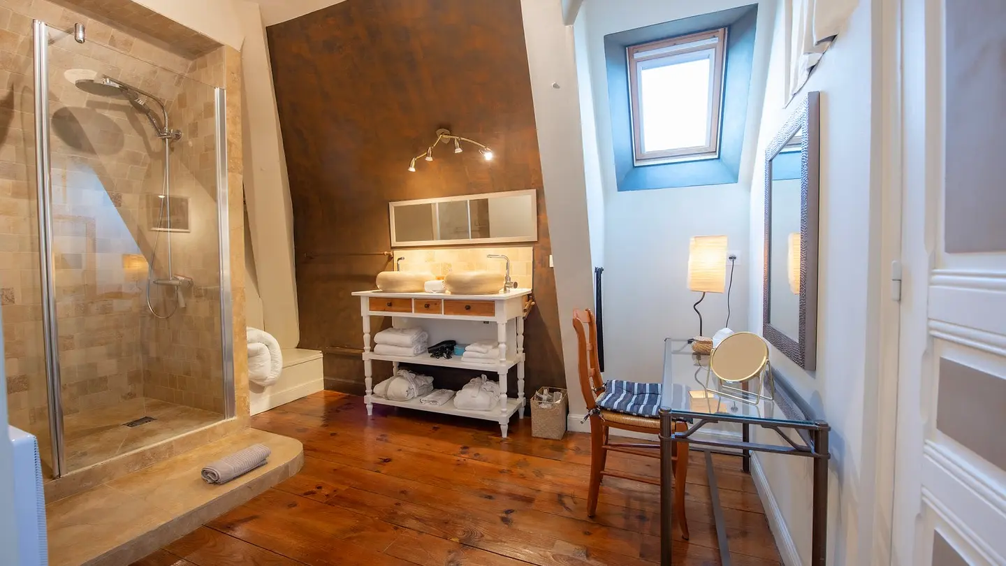 Villa Hortebise - Chambre Travertin