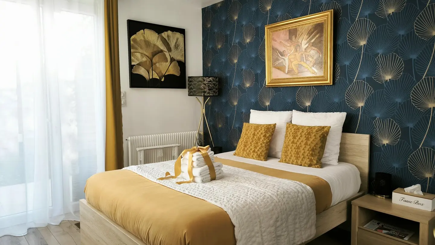 Les treilles de Salies - Chambre Art Déco