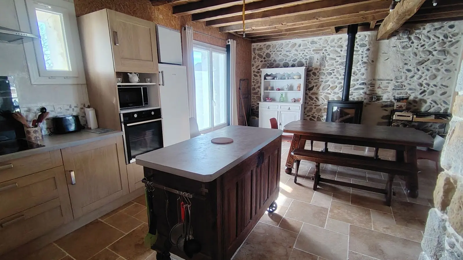 Espace cuisine et repas