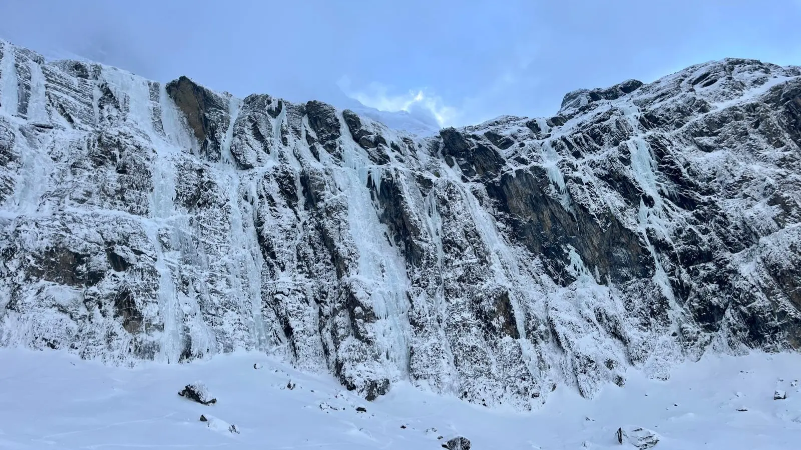 Cascade de glace