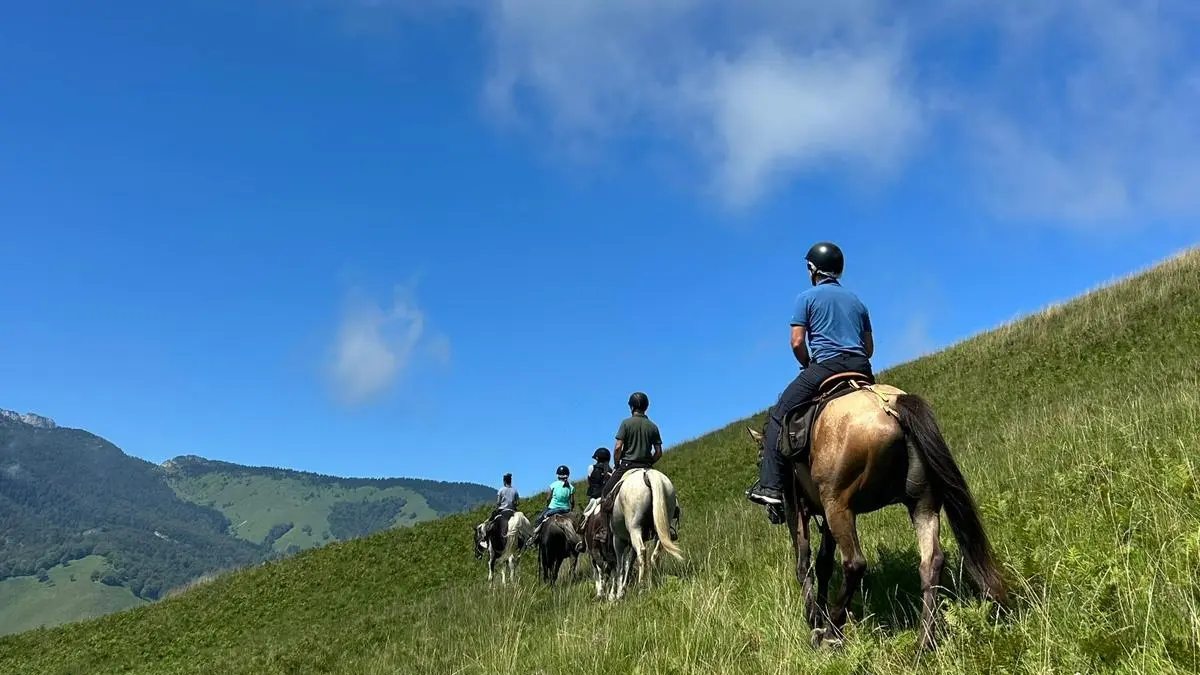 Balade à cheval découverte de la vallée d'Aspe